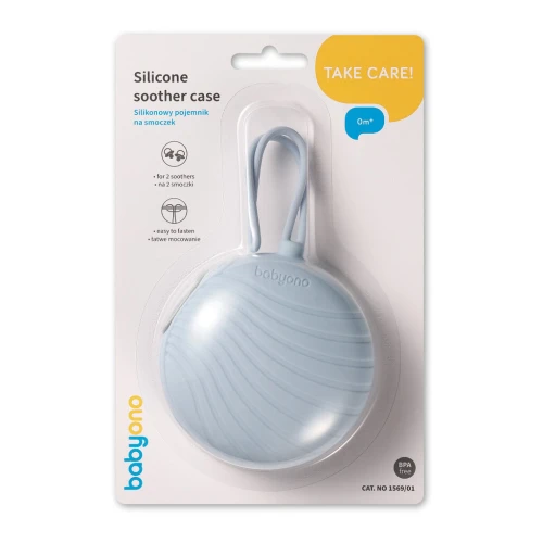 Контейнер для пустышек BabyOno Blue купить в Кишиневе