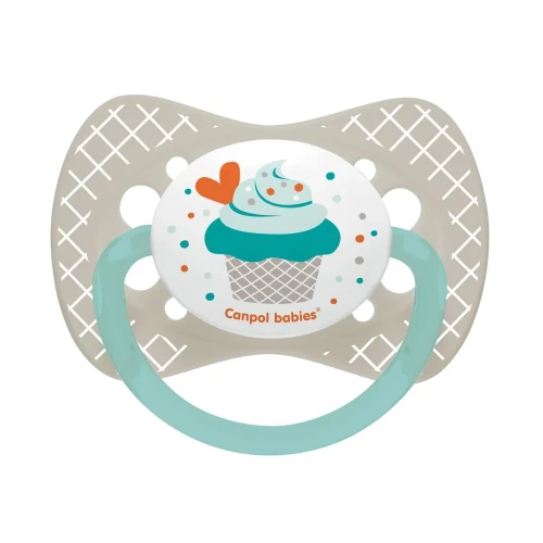 Suzetă din silicon simetrică Canpol Babies Cupcake 18+ luni cumpăra în Chișinau