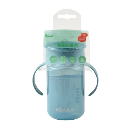 Cană de învățare Beaba 12+ luni 340 ml Albastru cumpăra în Chișinau