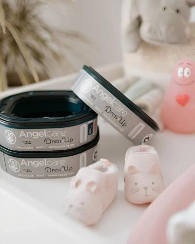 Сменные квадратные кассеты для корзины для подгузников AngelCare Genie Square, 1 шт. купить в Кишиневе