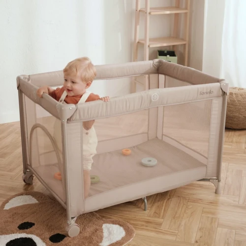 Кроватка манеж Lionelo Amelie Beige Sand купить в Кишиневе