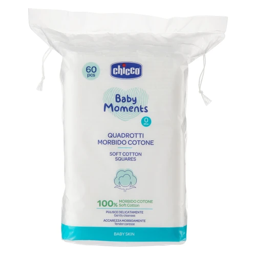 Dischete de bumbac Chicco Baby Moments, 60 buc. cumpăra în Chișinau