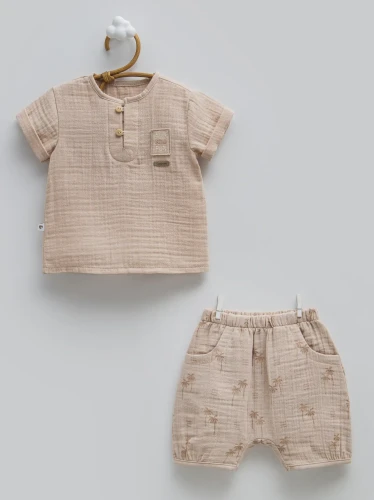 Set din 2 piese Caramell Free Boy Brown (6-9L) cumpăra în Chișinau