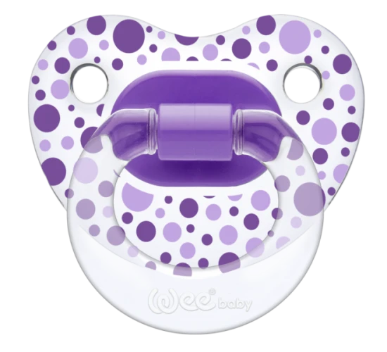 Пустышка ортодонтическая из силикона WeеBaby в асс. 0-6 мес. купить в Кишиневе