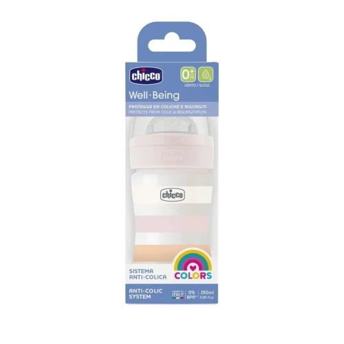Biberon pentru bebeluși din plastic Chicco Girl 150 ml cumpăra în Chișinau