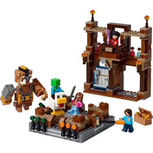 Set construcție Lego Minecraft Woodland Mansion Fighting Ring, 491 elemente cumpăra în Chișinau