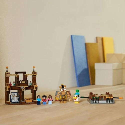 Set construcție Lego Minecraft Woodland Mansion Fighting Ring, 491 elemente cumpăra în Chișinau
