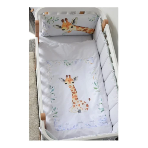 Комплект в кроватку Veres Giraffe New (6 предметов), 120x60 см купить в Кишиневе