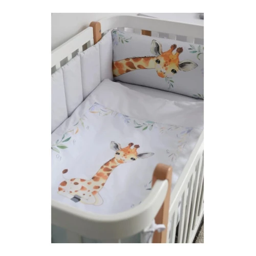 Комплект в кроватку Veres Giraffe New (6 предметов), 120x60 см купить в Кишиневе