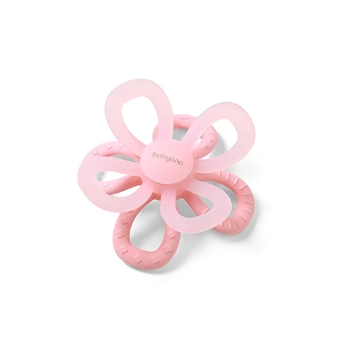 Прорезыватель для зубов BabyOno Flower Pink купить в Кишиневе