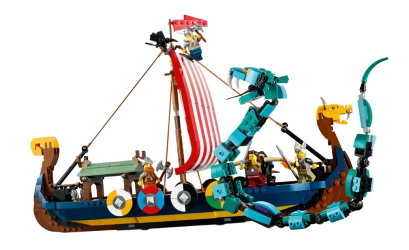 Set constructie Lego Creator Viking Ship and the Midgard Serpent, 1192 elemente cumpăra în Chișinau