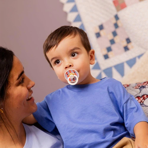 Пустышка круглая латексная Bibs Block Ivory & Hush, 6-18 мес. купить в Кишиневе