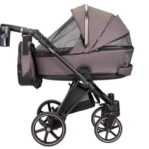 Коляска 2 в 1 Angelina Enigma Premium Light Grey купить в Кишиневе