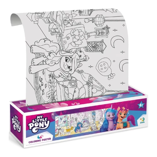 Раскраска-постер Dodo My Little Pony «Стильные подружки», 70 × 16 см купить в Кишиневе