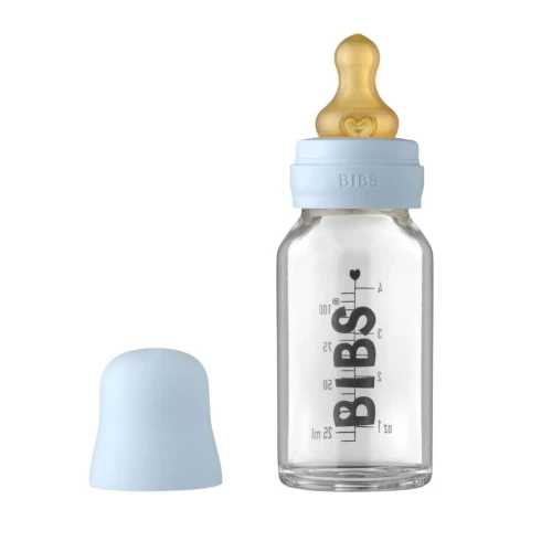 Бутылочка для кормления из стекла Bibs Baby Blue 110 мл купить в Кишиневе