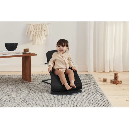 Balansoar BabyBjorn Balance Soft Woven, Black/Dark Gray cumpăra în Chișinau
