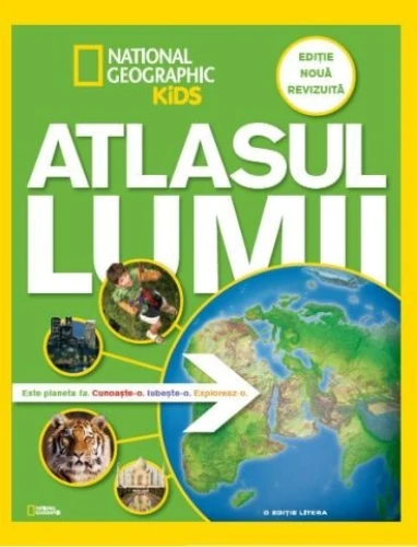 Книга Атлас мира - National Geographic Kids купить в Кишиневе