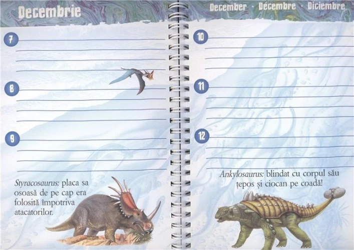 Carte Agenda cu dinozauri cumpăra în Chișinau