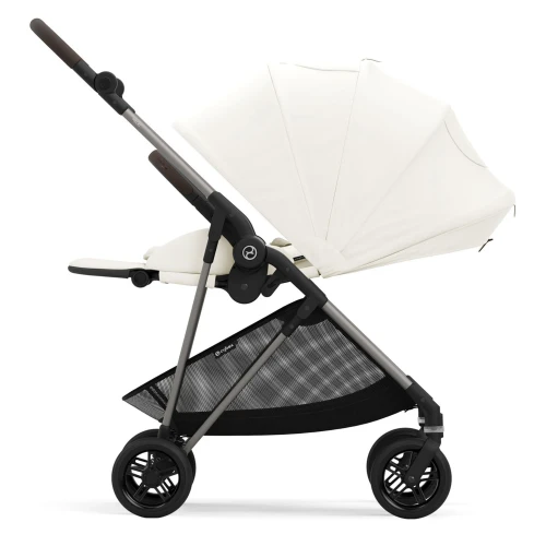 Прогулочная коляска с реверсивным блоком Cybex Melio B Cotton White купить в Кишиневе