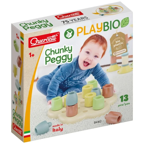 Игрушка-сортер Quercetti Chunky Peggy Bio купить в Кишиневе