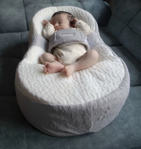 Кокон для новорожденных BabyJem Tummy My First Bed Grey купить в Кишиневе