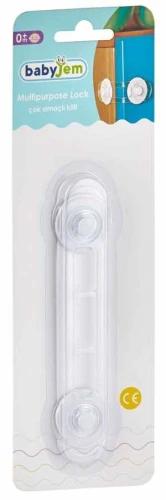 Многофункциональный замок BabyJem, Прозрачный купить в Кишиневе