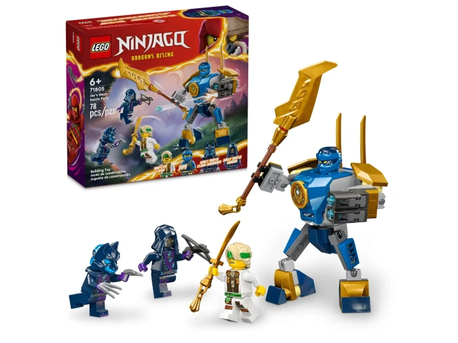 Set construcție LEGO NINJAGO Jay's Mech Battle Pack, 78 elemente cumpăra în Chișinau