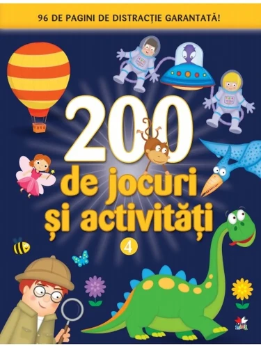 Carte 200 de jocuri si activitati, Vol.4 cumpăra în Chișinau