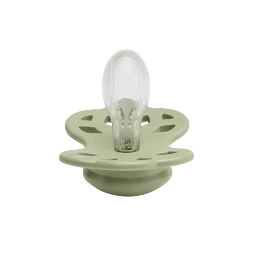 Suzetă simetrică din silicon Bibs Infinity Ivory & Sage (0-6 luni), 2 buc. cumpăra în Chișinau
