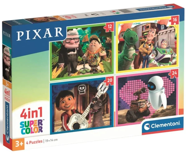 Puzzle Clementoni 4 in 1 Pixar, 72 elemente cumpăra în Chișinau