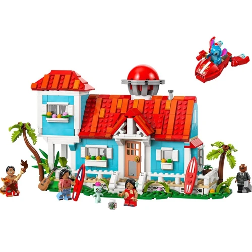 Set construcție Lego Disney Lilo and Stitch Beach House, 834 elemente cumpăra în Chișinau