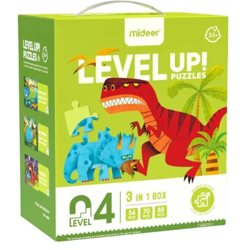 Puzzle Mideer Dinosaur Age, 212 elemente cumpăra în Chișinau