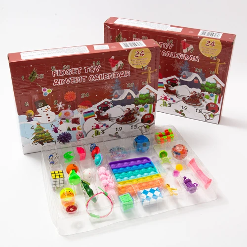 Адвент календарь Essa Toys с антистресс игрушками купить в Кишиневе