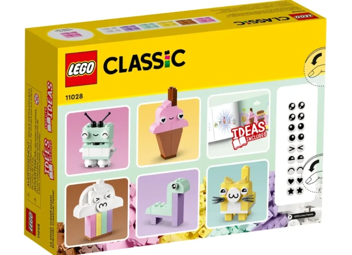 Конструкторы Lego Classic Creative Pastel Fun, 333 элементов купить в Кишиневе