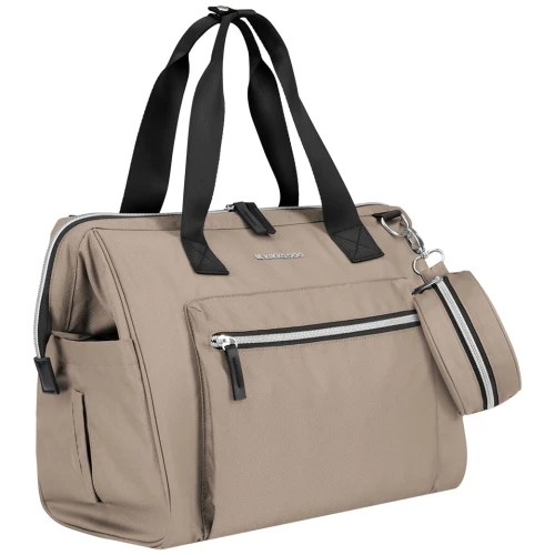 Сумка для коляски KikkaBoo Maxi Beige купить в Кишиневе
