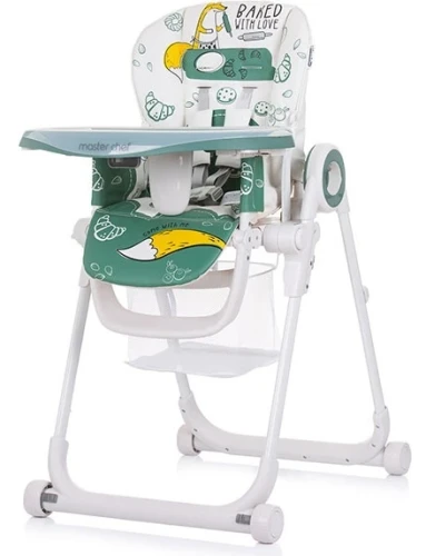 Стульчик для кормления Chipolino Master Chef aloe купить в Кишиневе
