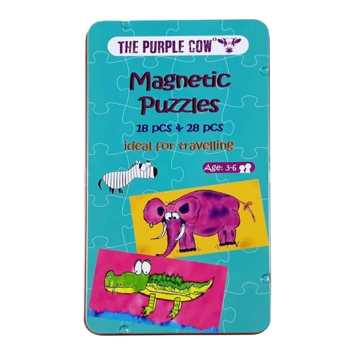 Магнитный пазл Toys Outlet The Purple Cow, 18 и 28 деталей купить в Кишиневе
