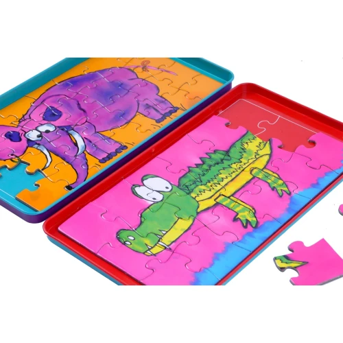 Магнитный пазл Toys Outlet The Purple Cow, 18 и 28 деталей купить в Кишиневе