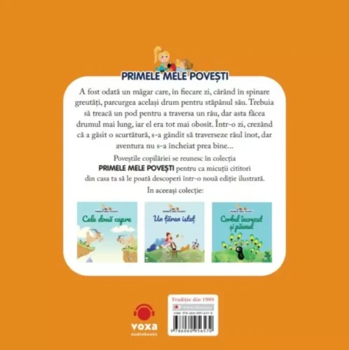 Книга Осёл, который считал себя умным - Мои первые сказки купить в Кишиневе