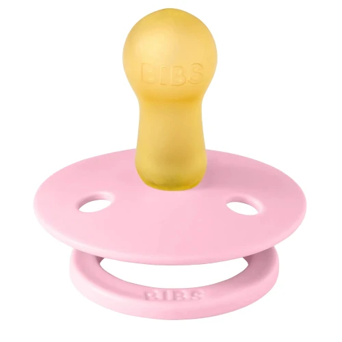 Пустышка круглая латексная Bibs Colour Baby Pink 6-18 мес купить в Кишиневе