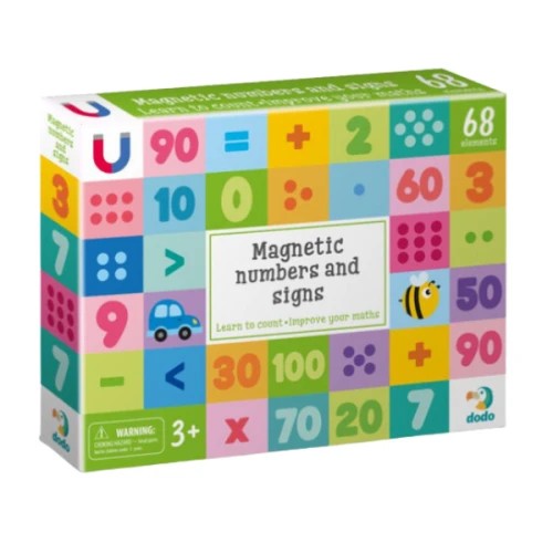 Set de creație Dodo Joc magnetic Cifre și semne, 68 elemente cumpăra în Chișinau