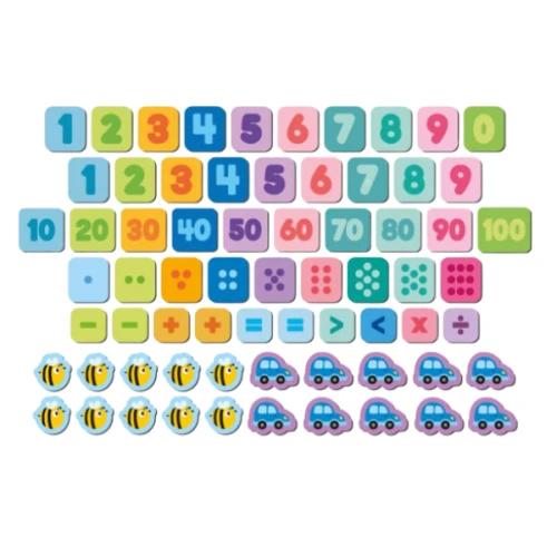 Set de creație Dodo Joc magnetic Cifre și semne, 68 elemente cumpăra în Chișinau