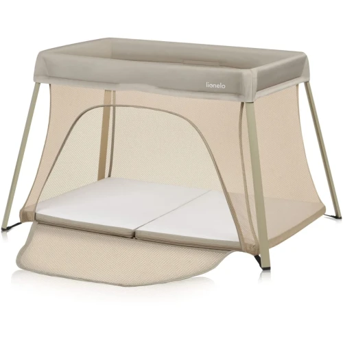 Patut pliabil Lionelo Alice Beige Olive cumpăra în Chișinau