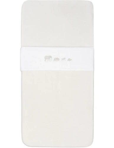 Простыня для детской кроватки Jollein Animals Nougat, 75x100 см купить в Кишиневе