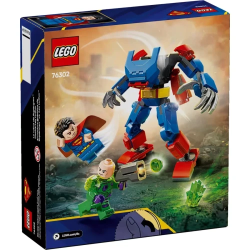 Set construcție Lego Marvel Superman Mech Vs. Lex Luthor, 120 elemente cumpăra în Chișinau