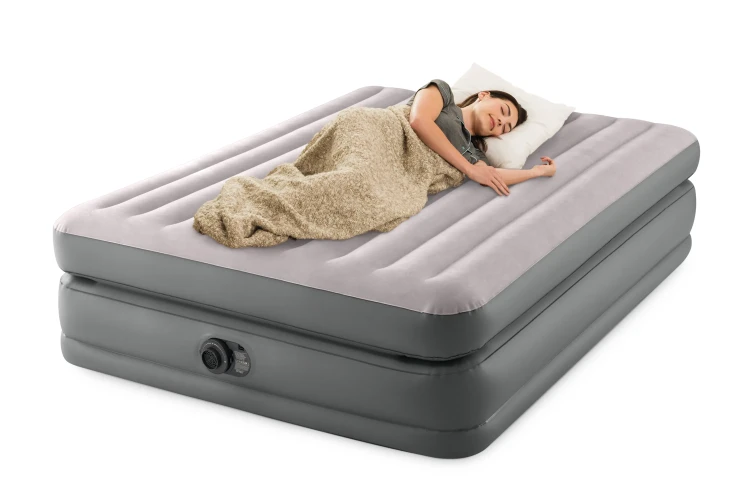 Saltea gonflabilă Intex Queen Prime Comfort Elevated cu pompă electrică încorporată 220 V cumpăra în Chișinau