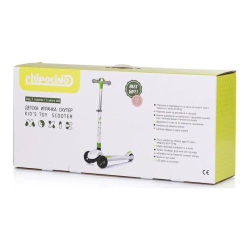 Trotinetă Chipolino Moxie alb/lime cumpăra în Chișinau