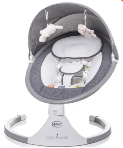 Balansoar pentru bebelusi 4baby Rock'n Relax Grey cumpăra în Chișinau