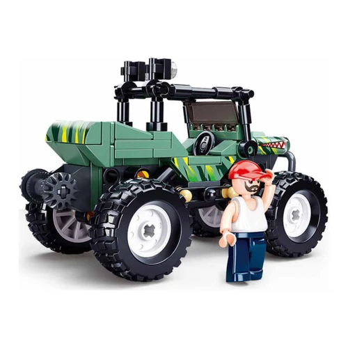 Set de construcție Sluban Town SUV verde M38-B1106, 155 elemente cumpăra în Chișinau