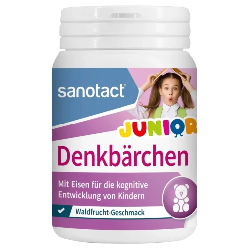 Пищевая добавка Sanotact Junior Brainy Bears, 60 шт купить в Кишиневе